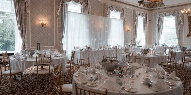The Palace Hotel Wedding breakfast Chatsworth Room NEW