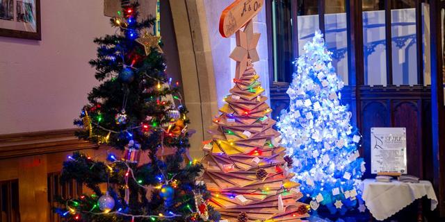 Three Christmas Trees Crooked Spire